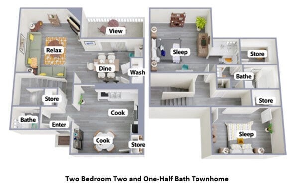 Floor Plan - The Malibu