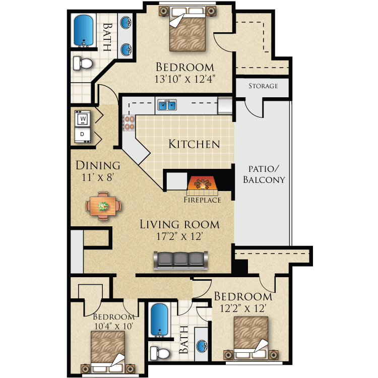 Floor Plan - Plan C-1