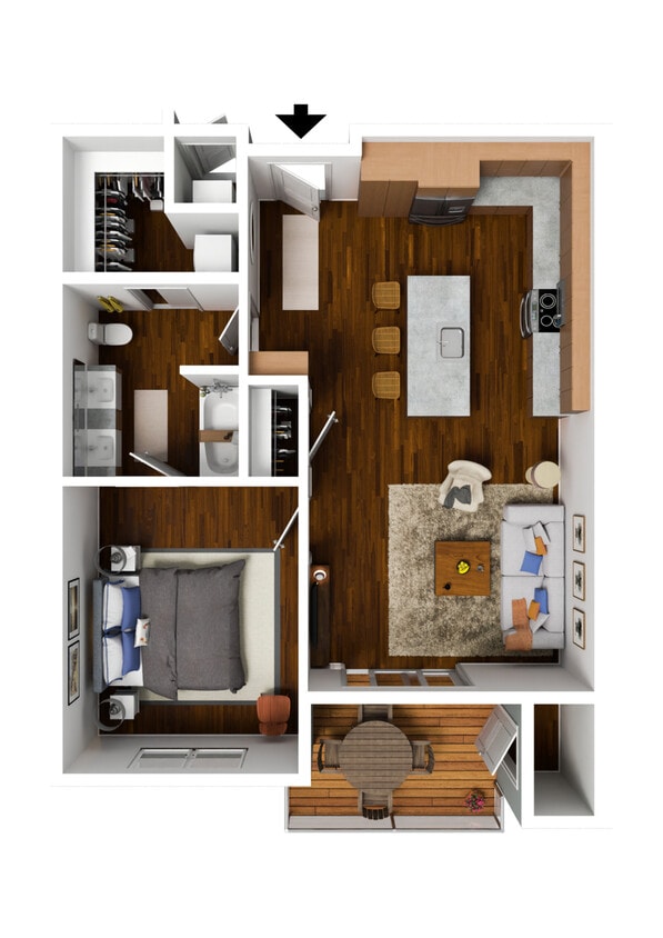 1 Bedroom A Premium - 1 Bedroom A Premium