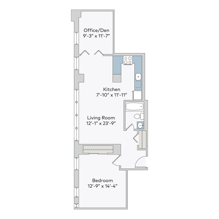 Floor Plan - nwb-1b110
