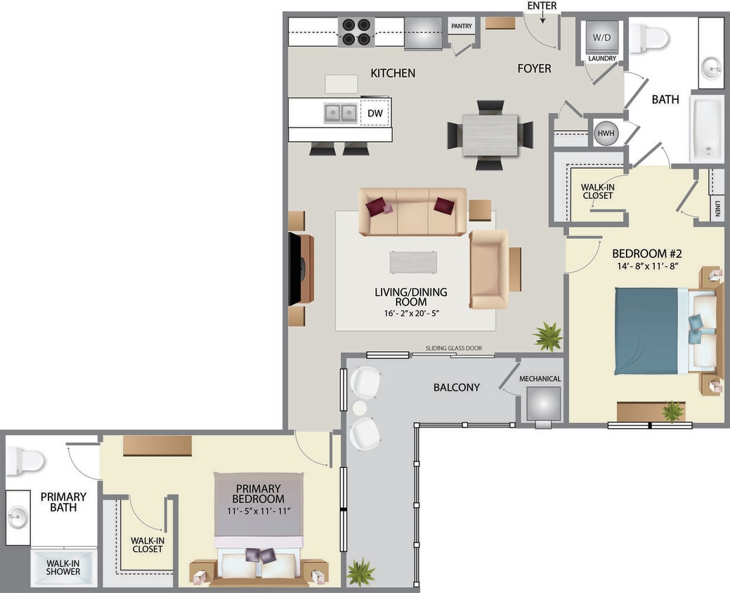 Floor Plan - 2Q