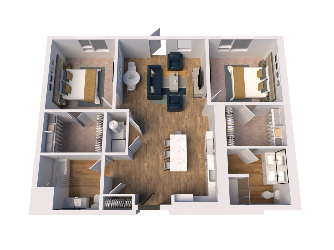 C6A floor plan The James - C6A