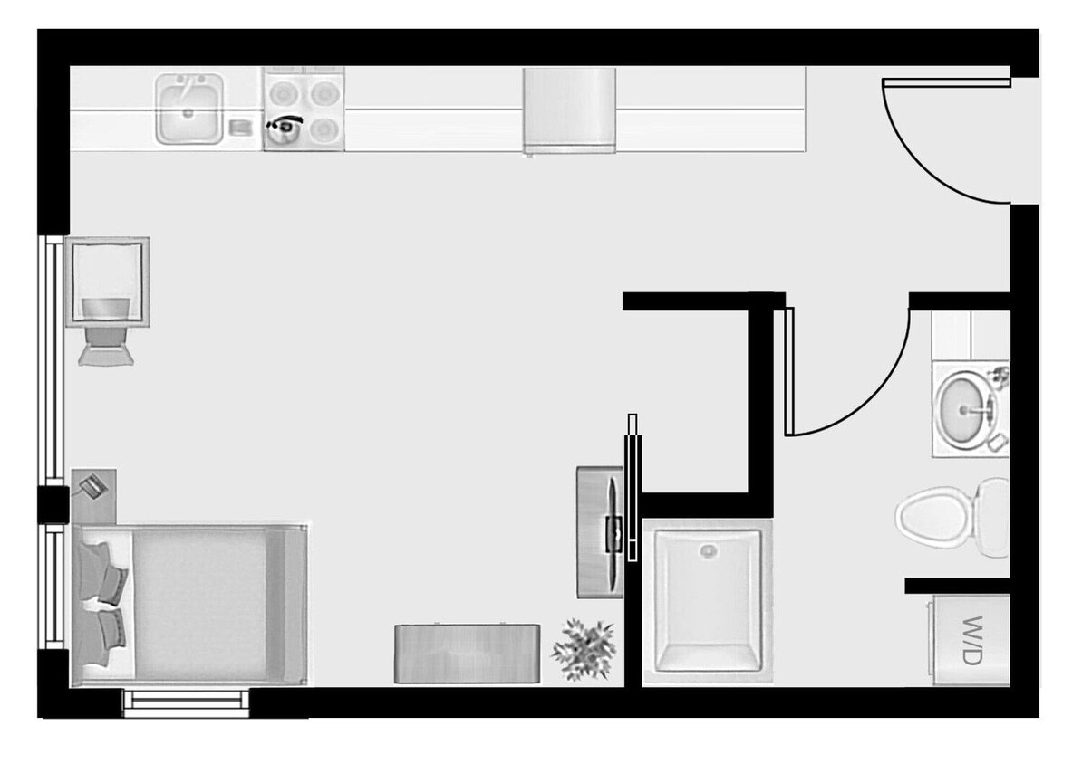 Floor Plan - Studio