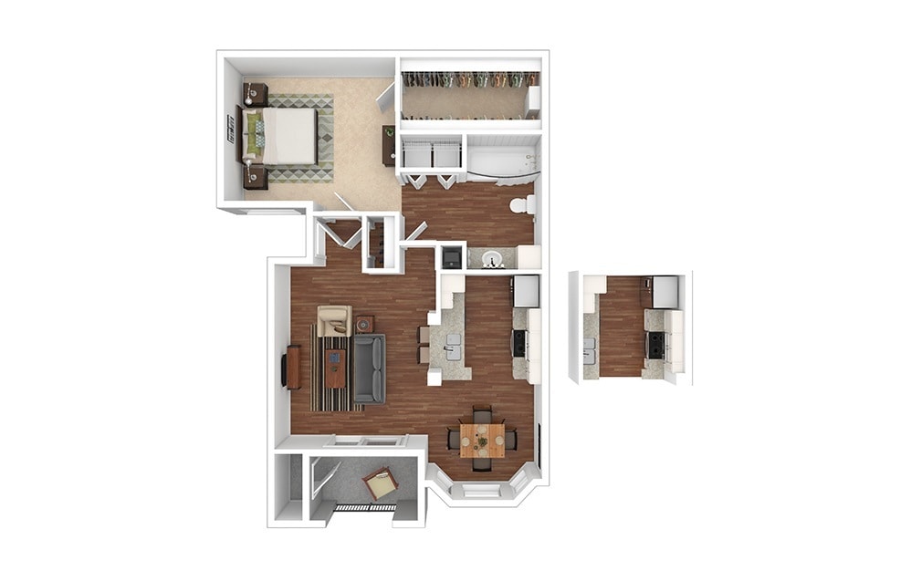 Floor Plan - Lovett - Renovated