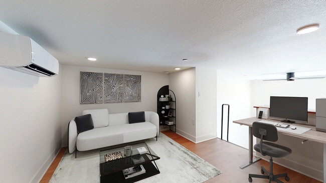 Loft area (100 series apartments) - The Everett