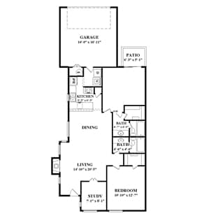 2BR/2BA - 2 Bedroom Apartment Home
