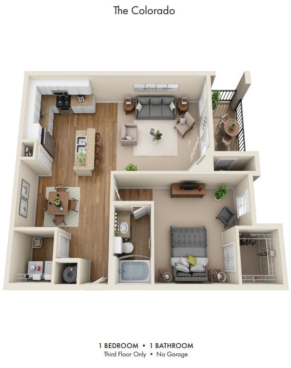 Floor Plan - The Colorado