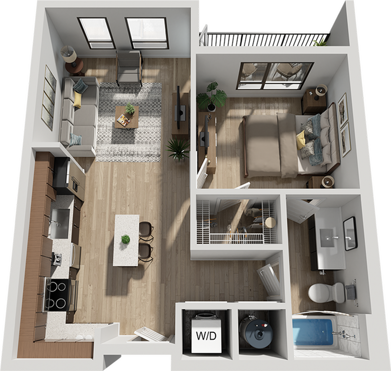 A2-Floor-Plan-Signature-Music-Row-Apartments-Nashville-TN - A2