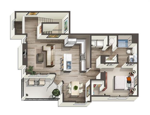 Floor Plan - Reno (Attached Garage)