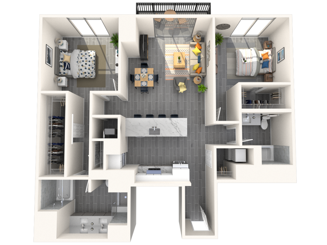 Floor Plan - BS2 - Penthouse South Residence