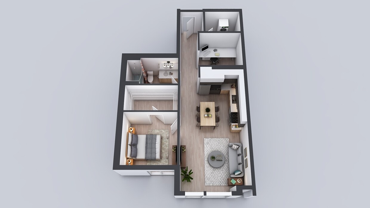 Floor Plan - A7 with Den