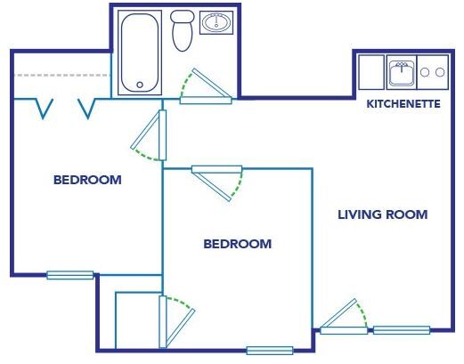 Classic Two - Two Bedroom Flat
