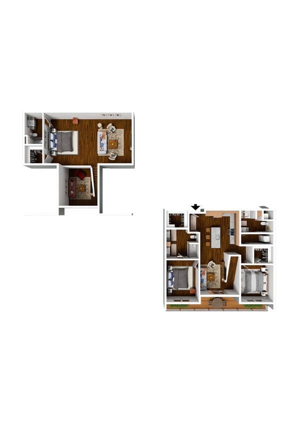 2 Bedroom Loft Premium - 2 Bedroom Loft Premium