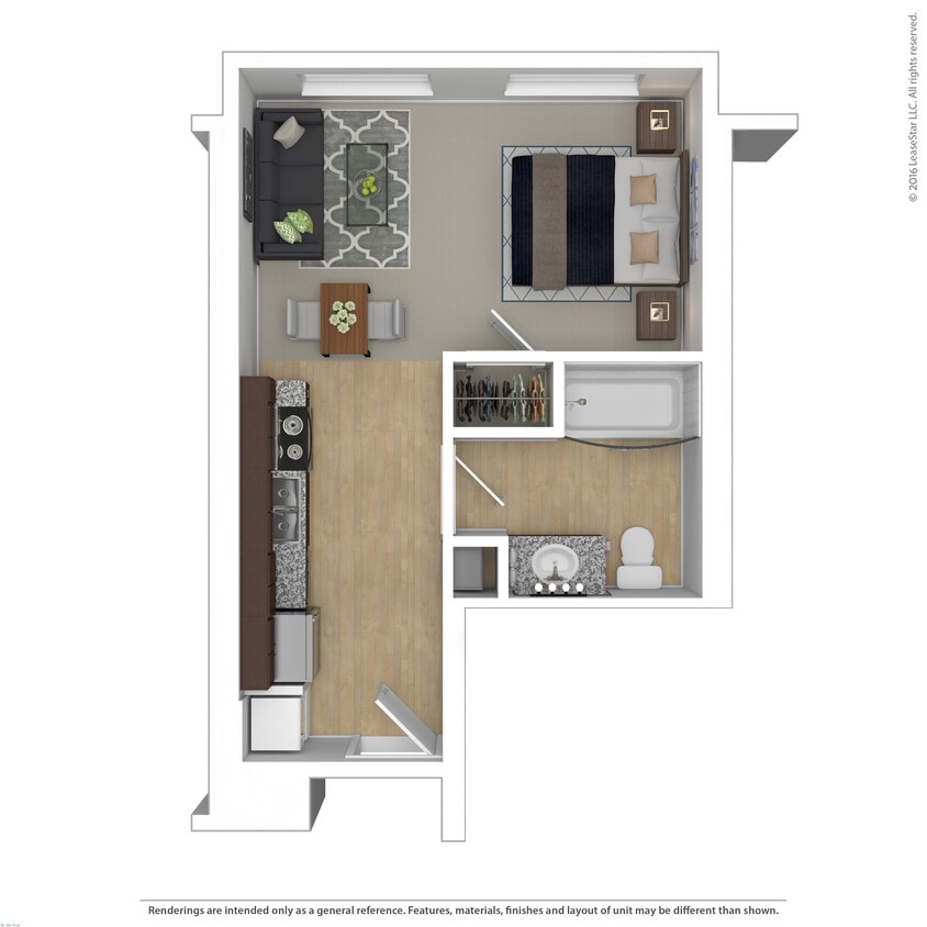 Floor Plan - Studio - G