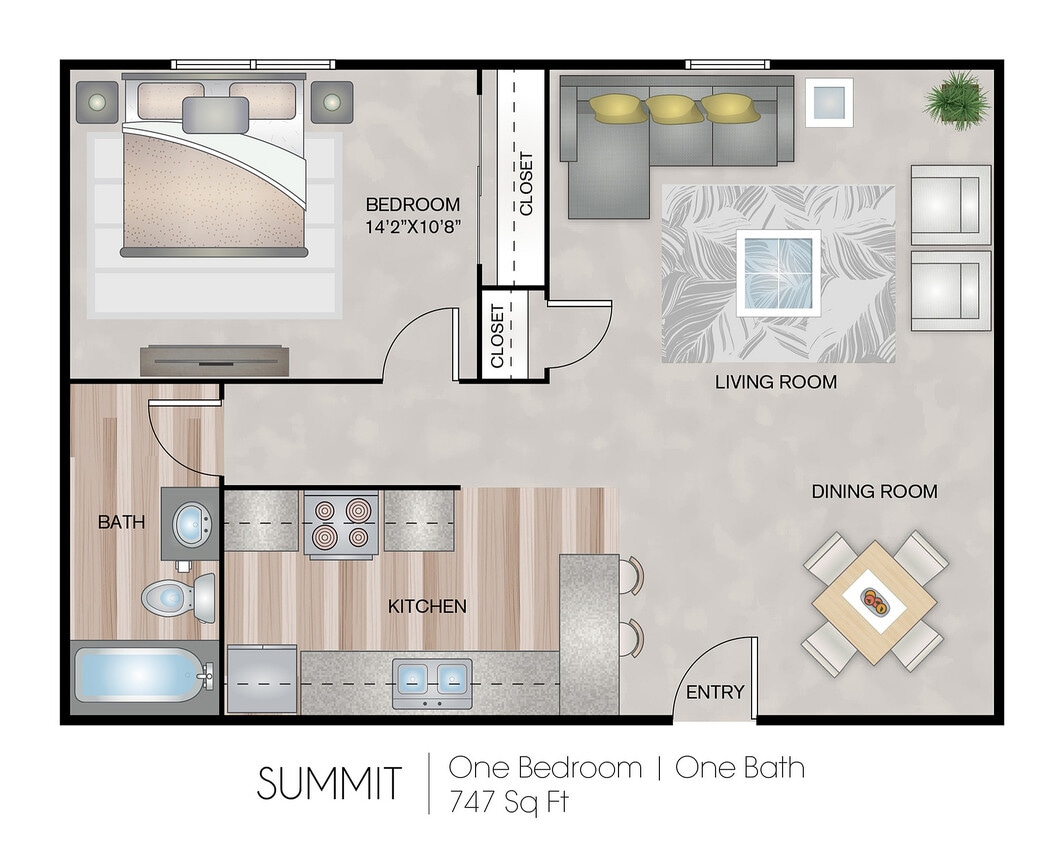 747 Square Feet - Summit