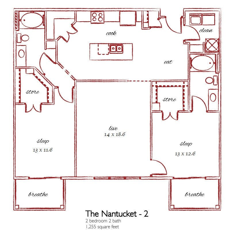 Floor Plan - The Nantucket II