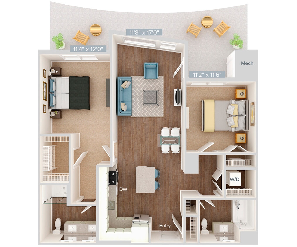 Floor Plan - B2U_1094SF2162