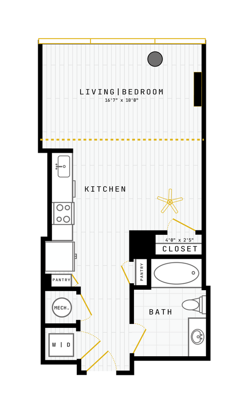 Floor Plan - Studio-S-13