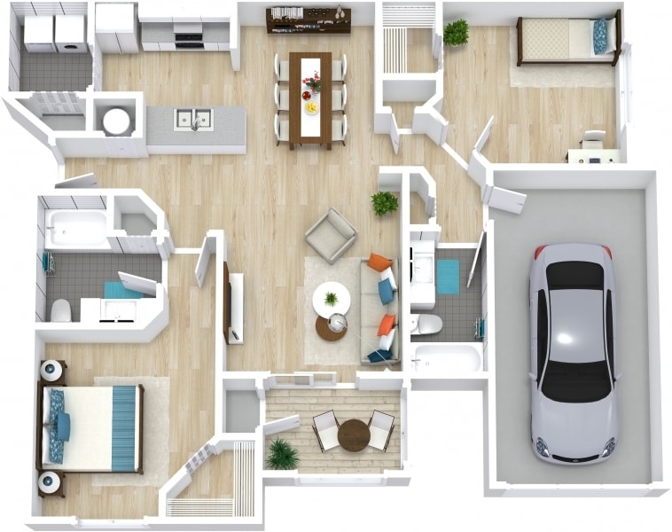 Floor Plan - Woodlake