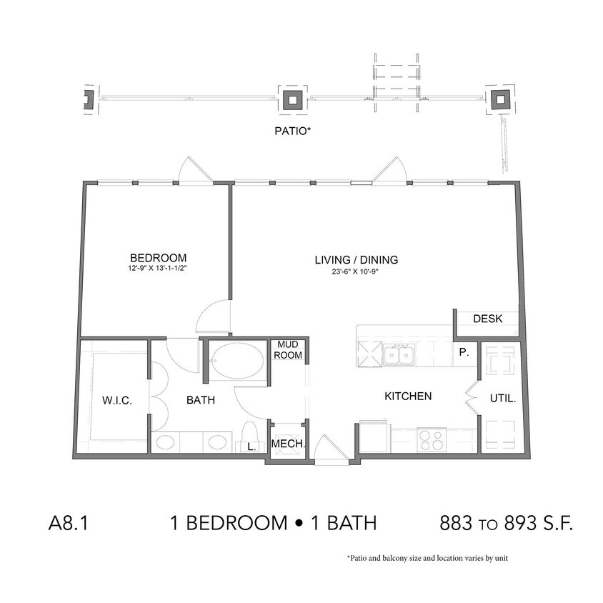 Floor Plan - A8.1