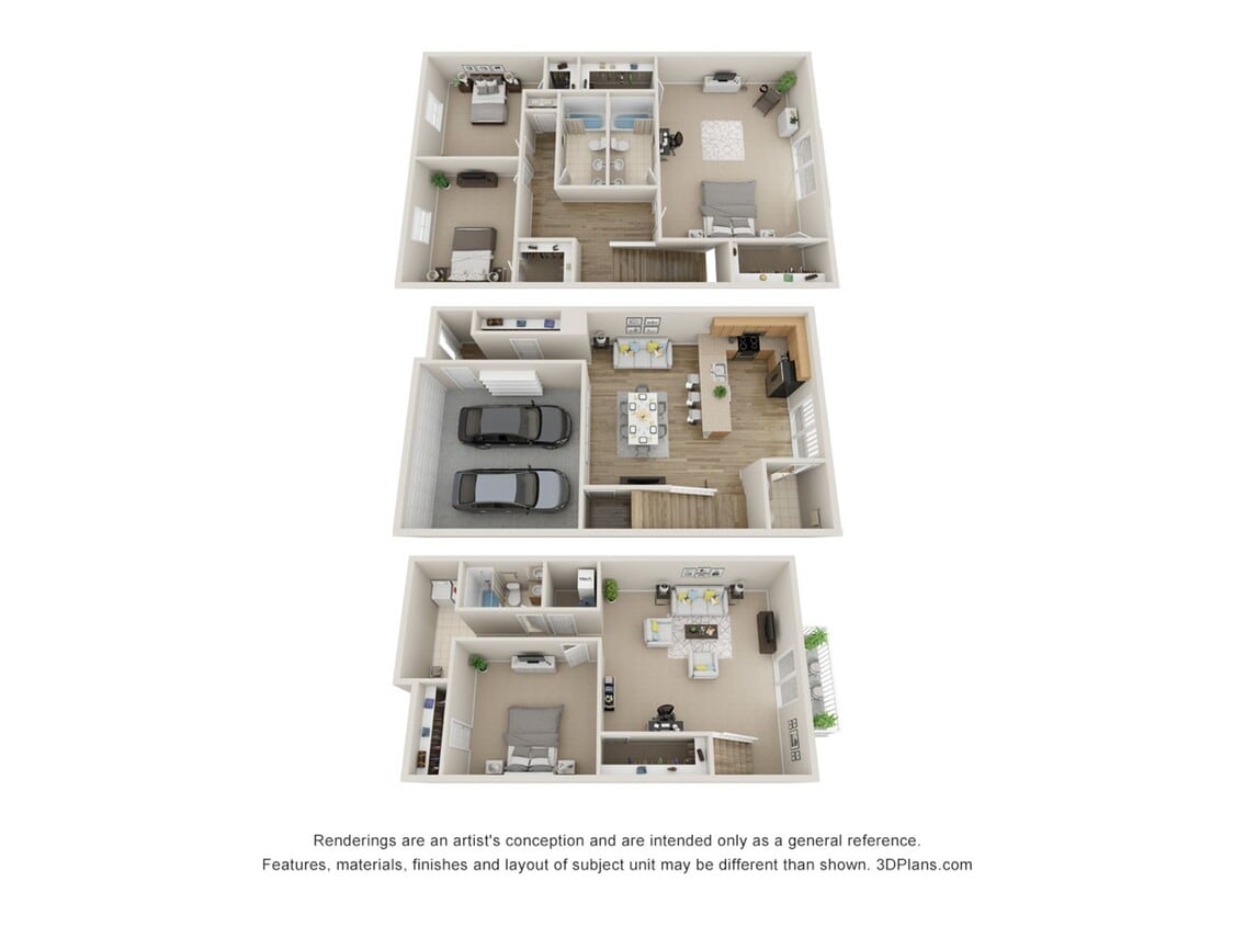 Floor Plan - 4 bed 3.5 bath 3100sqft