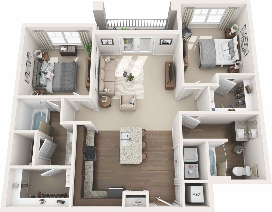 Floor Plan - Sea Isle ADA