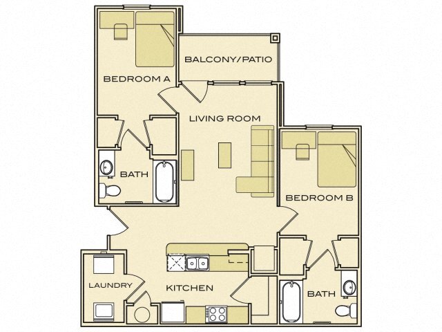 Floor Plan - 2x2