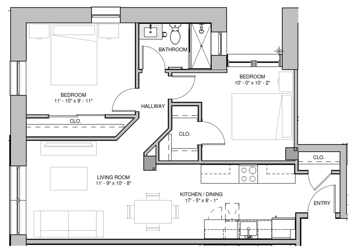Floor Plan - 2C