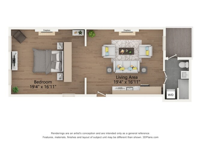 Floor Plan - The Poe