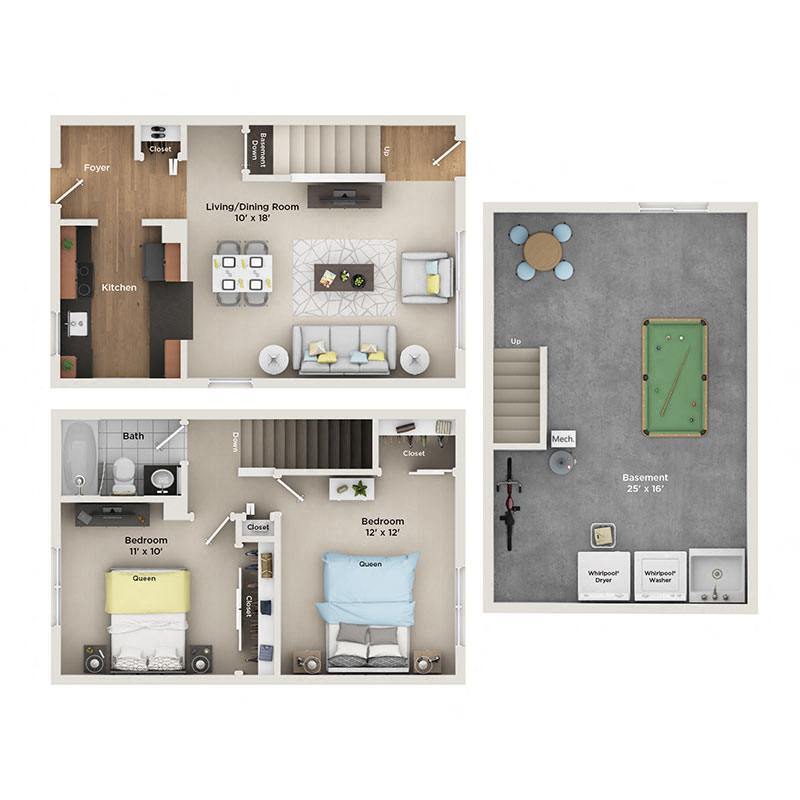 Floor Plan - 2 Bedroom