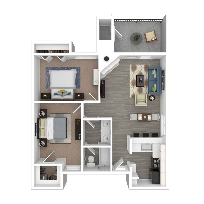 Floor Plan - 2x1 Upgrade