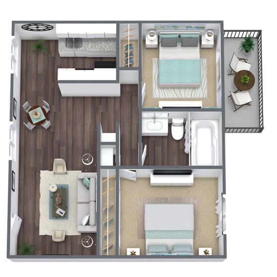 Floor Plan - 2C