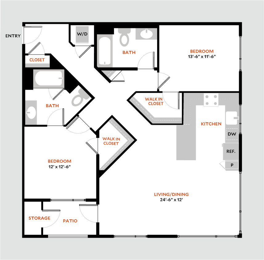 Floor Plan - Plan 2G