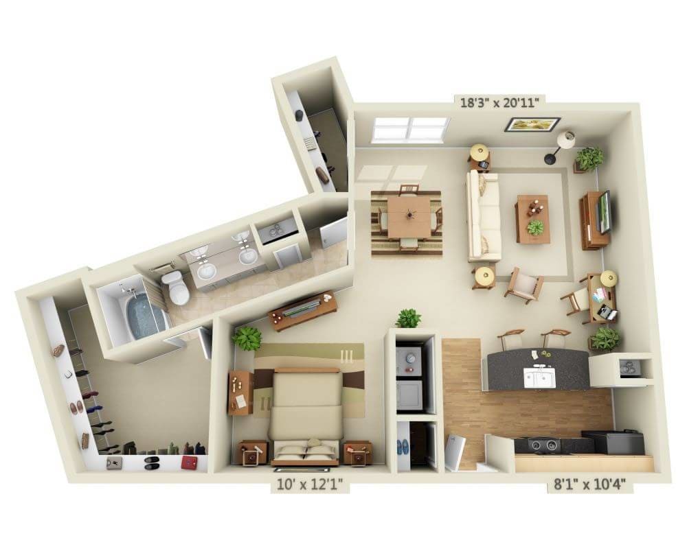 Floor Plan - Lakeside - Barcellona