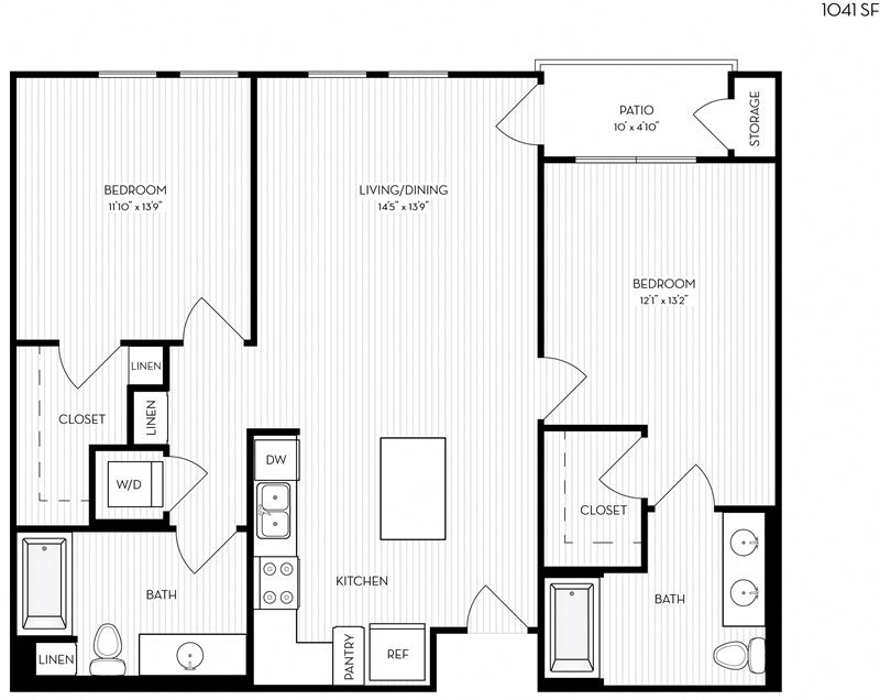Floor Plan - Revela Floorplan 2-2A-2