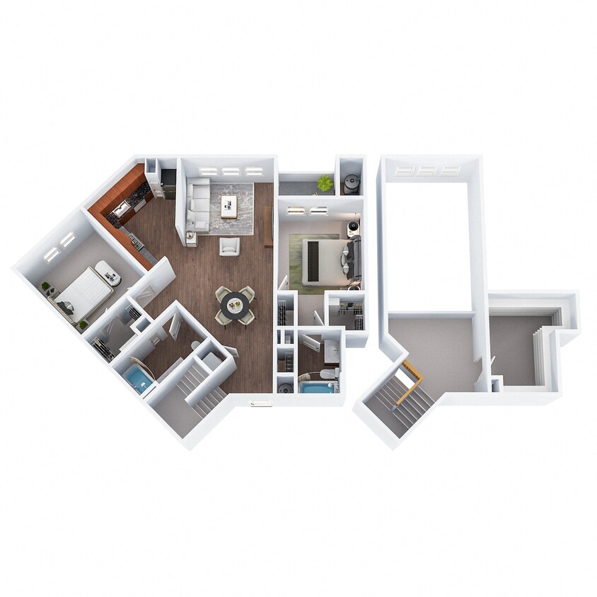 Floor Plan - B3-1L  |  Loft