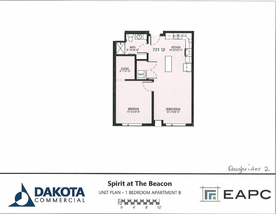 Floor Plan - Roughrider2 1B/1B