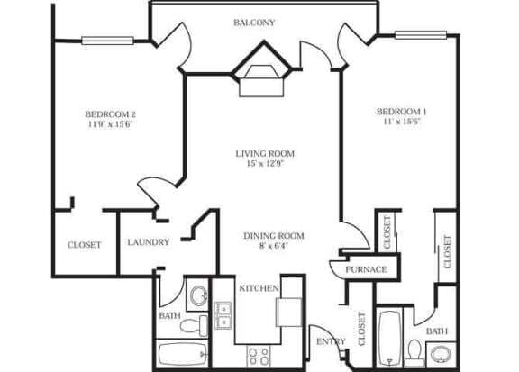 Floor Plan - Glencoe Renovated