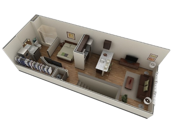 Floor Plan - Studio Grand Overlook