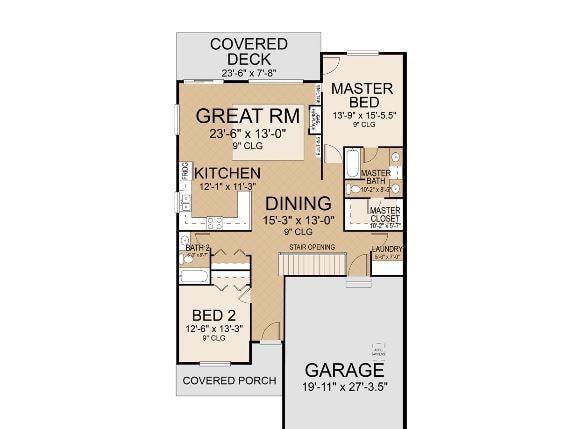 Floor Plan - Timberline