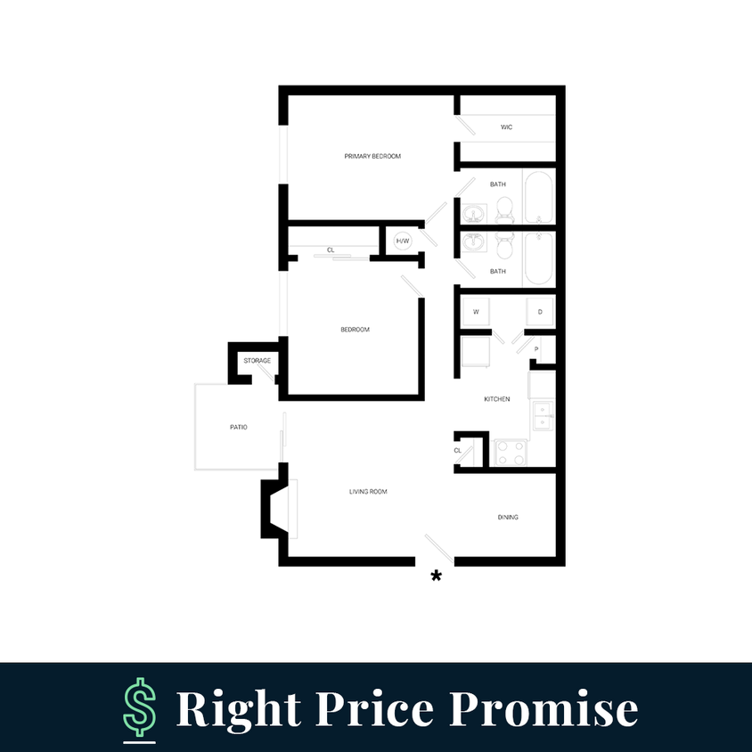 Floor Plan - The Berwyn