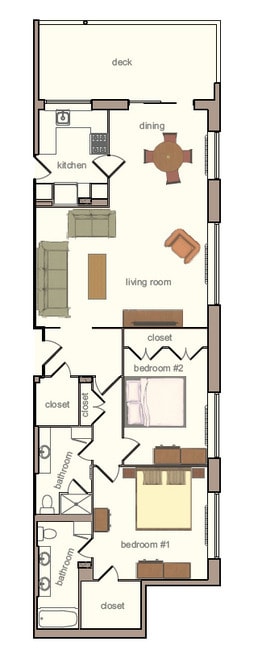 Floor Plan - Penthouse E