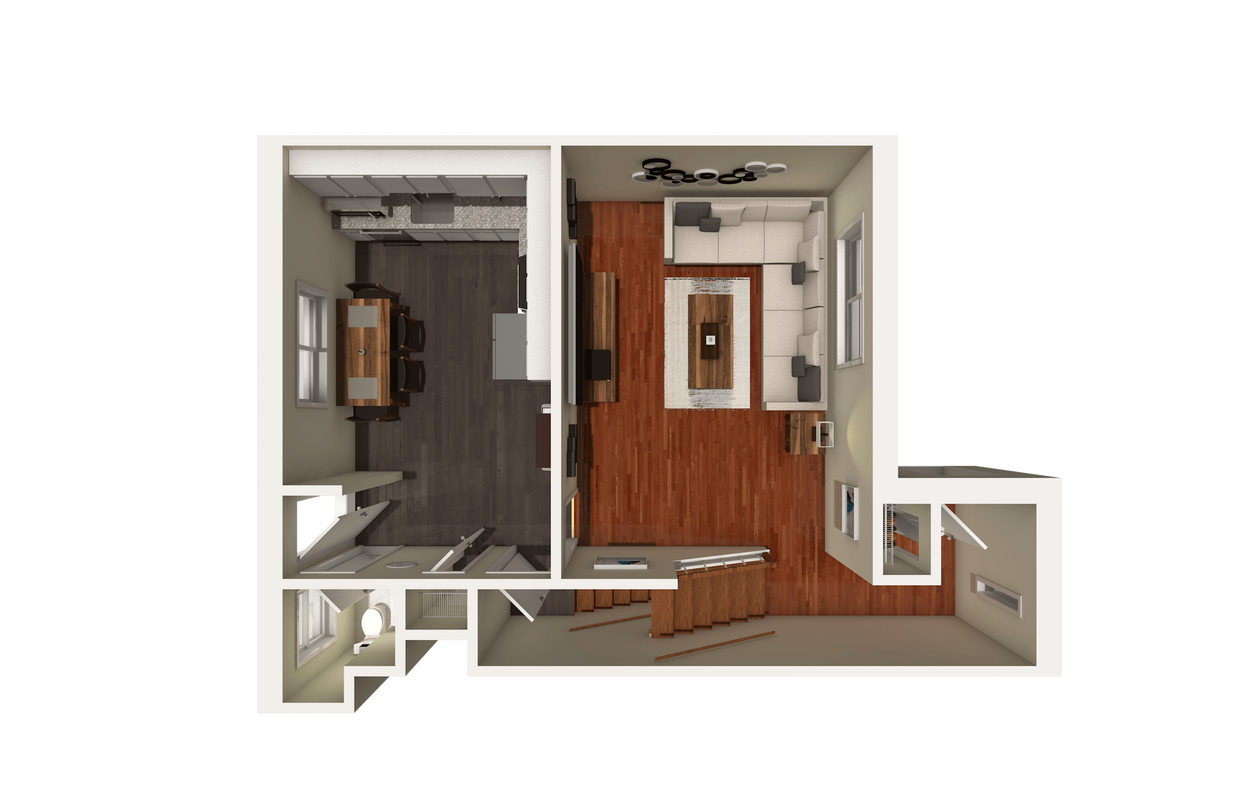 Floor Plan - Juniper - Townhouse