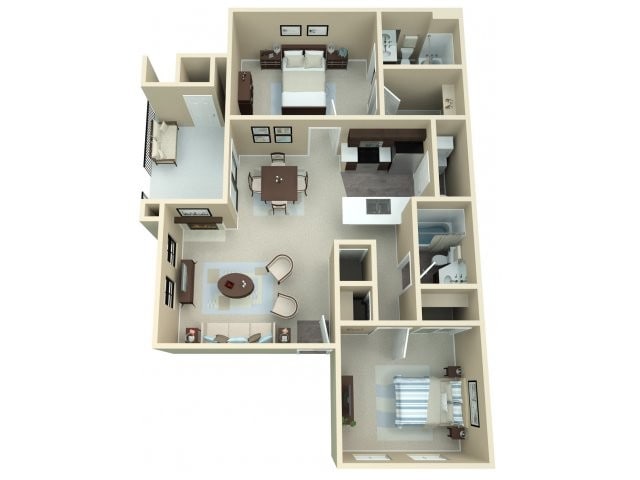 Floor Plan - 2 Bedroom