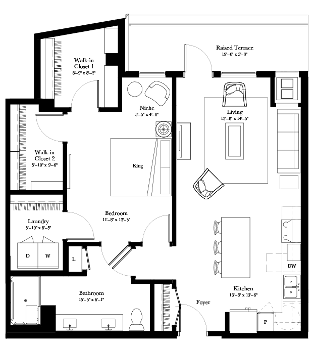 Floor Plan - Winter Cress (A10a)