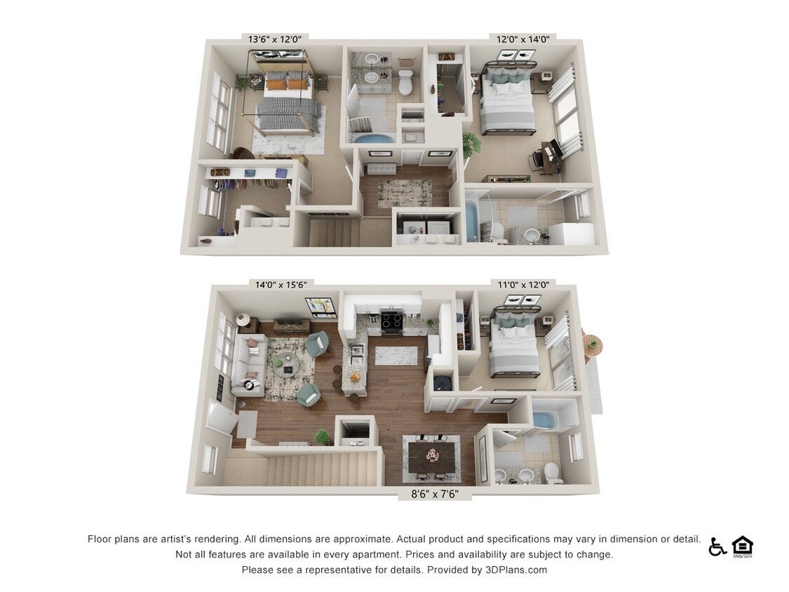 Floor Plan - Townhome 1