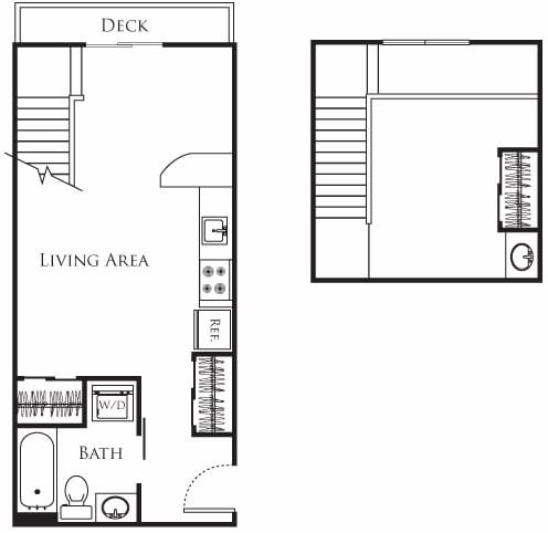 Floor Plan - Micro One Bed - C1b 701