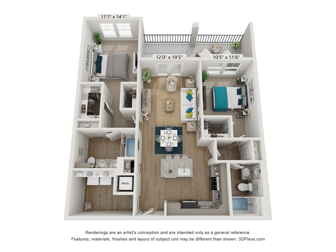 Floor Plan - Edisto Phase 1 