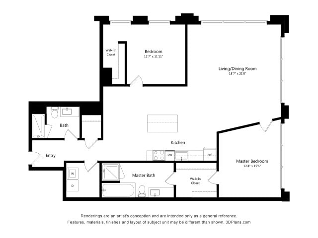 Floor Plan - The Clark