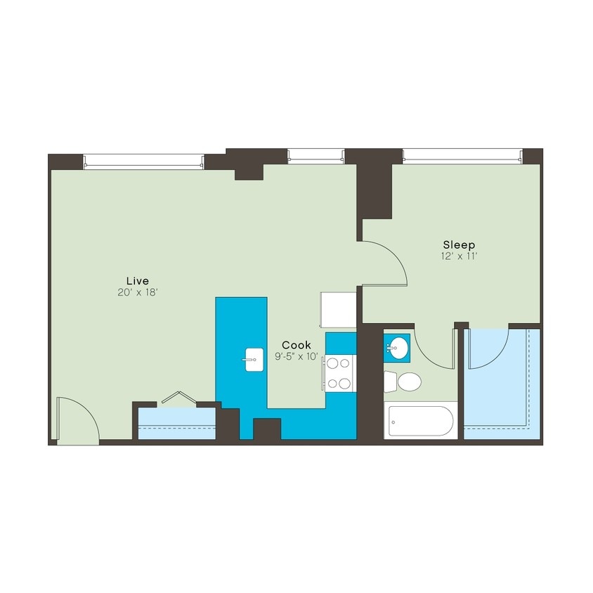 Floor Plan - 214e-1bT10